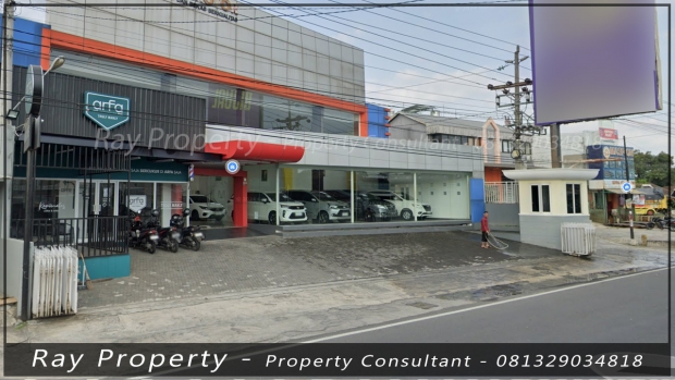 rumah tanah pabrik dijual Showoom Mobil luas lapang